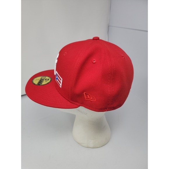 New Era 59Fifty NY Yankees Puerto Rico Edition Exclusive Fitted Hat 7 1/2 - Picture 4 of 6